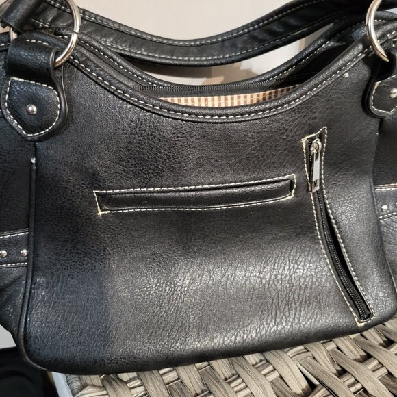 VIBRANT SUGAR SKULL VEGAN LEATHER BAG - Picture 3 of 9